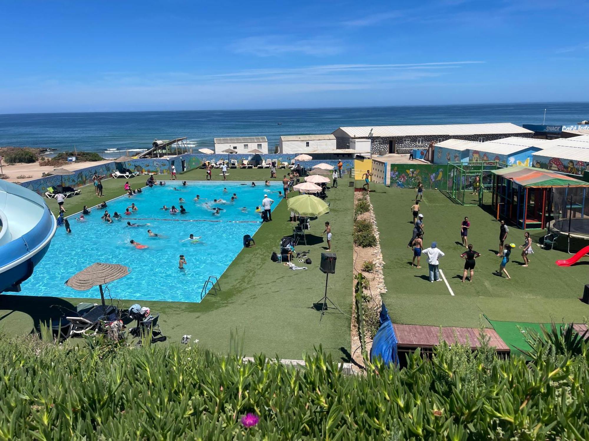 Camping Wassay Beach Sidi Ouassay Екстер'єр фото